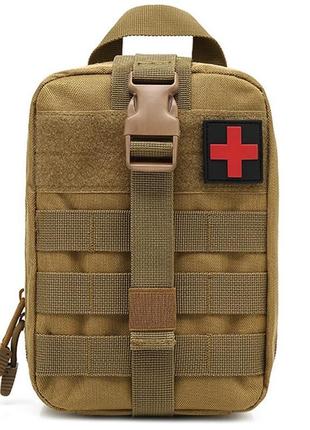 Подсумок для аптечки на липучке tacmed velcro pouch