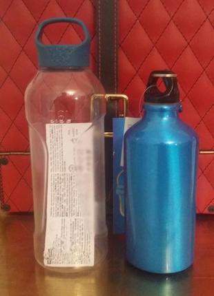 Фляга, билка алюмінієва та пластикова (tritan) 500 і 800 мл