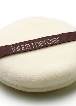 Laura mercier powder puff пуф для пудры, пуховка5 фото