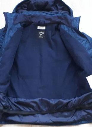 Зимова, лижна куртка h&m, на зріст 140 см, 9-10 років.2 фото