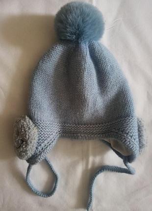 Шапочка для девочек смайл