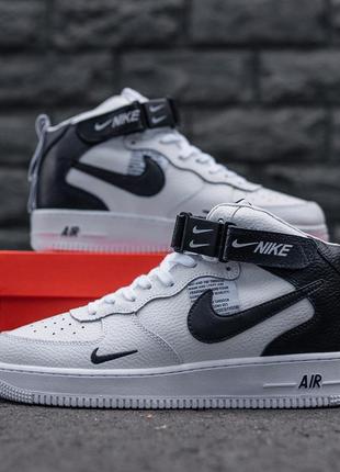 Nike air fors мужские кроссовки найк аир форс белые5 фото