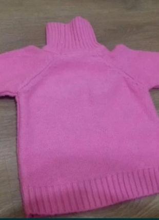 Теплый свитер для девочки