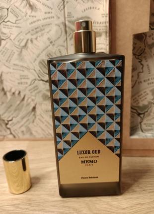 Memo luxor oud. роскошный нишевый аромат. 75 мл.4 фото