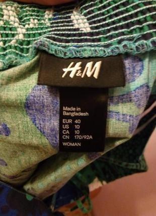 Нова котонова сукня h&amp;m сток7 фото