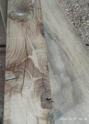 Меблевий щит з термодерева, слеби, стільниці з термодуба
