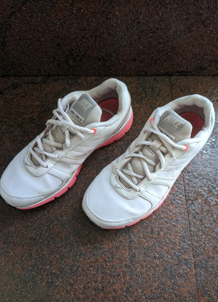 Nike кроссовки женские оригинал кожа белые 37р. 23.5 см.2 фото