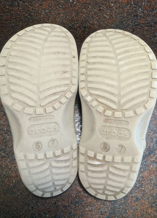 Crocs кроксы оригинал m5 w7 37p. 23.5 см.6 фото