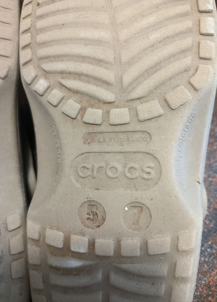Crocs кроксы оригинал m5 w7 37p. 23.5 см.7 фото