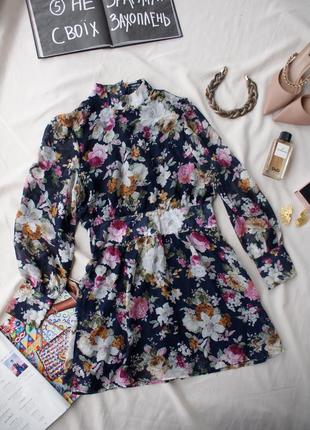 Актуальное платье цветочный принт от boohoo