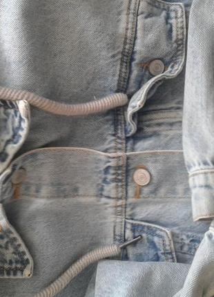 Куртка джинсовая с капюшоном house brand7 фото