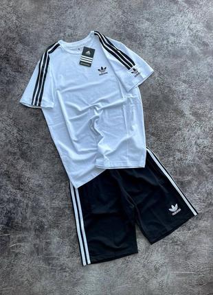 Літній костюм adidas футболка + шорти