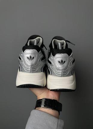 Новинка мужские кроссовки adidas ozmillen black silver white4 фото