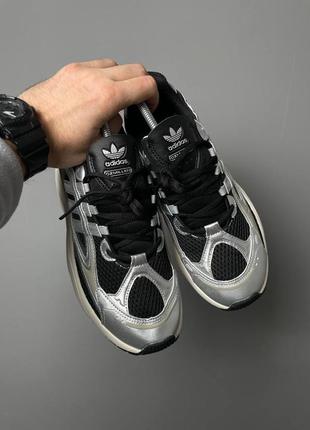 Новинка мужские кроссовки adidas ozmillen black silver white5 фото
