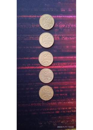 Монети 1 гривня 2002 року