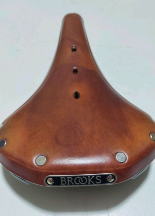 Сідло brooks b17 standart медове.7 фото