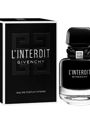 Парфумована вода givenchy l'interdit eau de parfum intense 50 ml