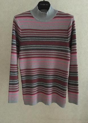 Светр з високим горлом, напівшерсть