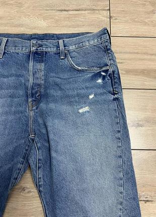 Мужские джинсы деним h&amp;m sculptured fit брюки 38x324 фото