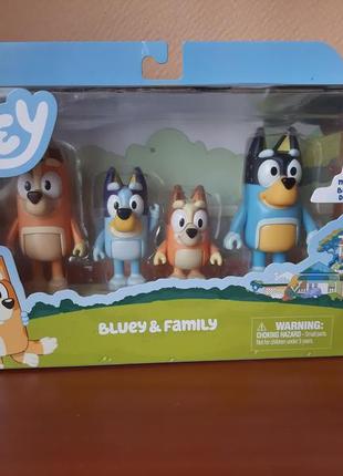 Набір фігурок bluey, moose toys