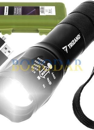 Ліхтарик фонарик trizand l18368 для рибалки полювання  польща!