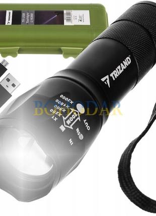 Фонарик ліхтарик trizand l18368 для рибалки полювання польща!16 фото