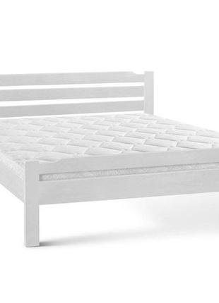 Ліжко ольга 900*2000, вільха/біла