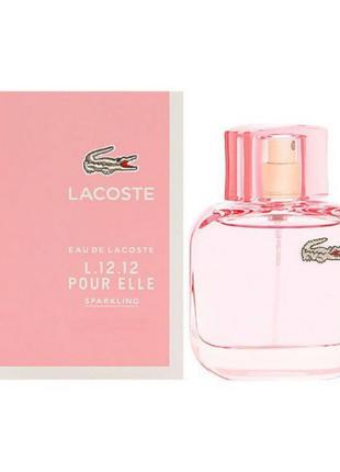 Eau de lacoste l. 12.12 pour elle sparkling lacoste (ж) 90мл