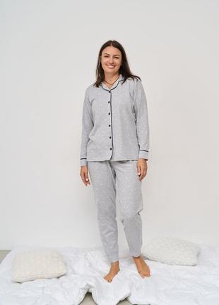 Батальная пижама со штанами1 фото