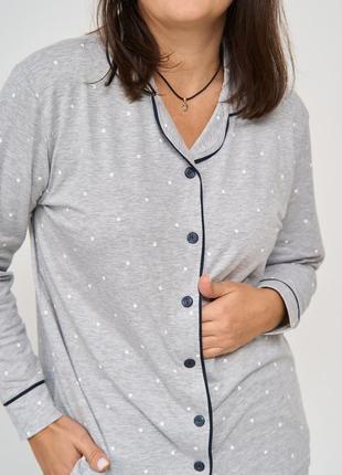 Батальная пижама со штанами3 фото