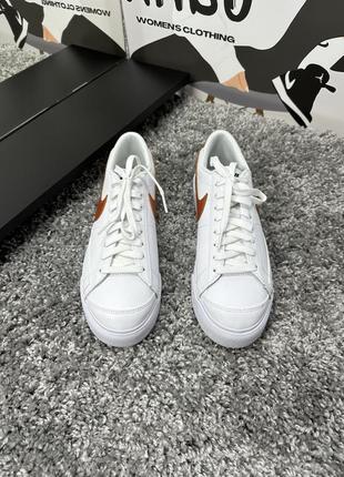 Женские кроссовки кеды nike blazer low platform6 фото