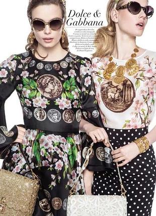 Сукня в монетний принт, d&g