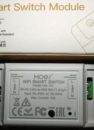 Wi-fi smart switch moeshouse з таймером, alexa і google home2 фото