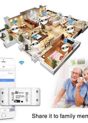 Wi-fi smart switch moeshouse з таймером, alexa і google home17 фото
