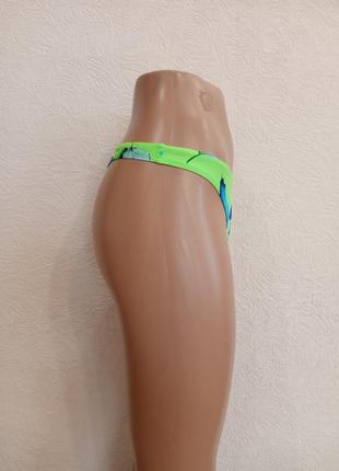Женские цветные купальные плавки -стринги, размер xs4 фото