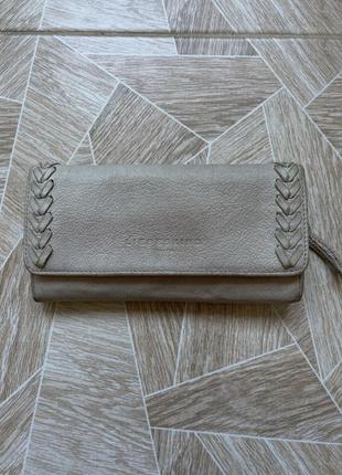 Кошелек y2k archive vintage liebeskind berlin leather beige wallet