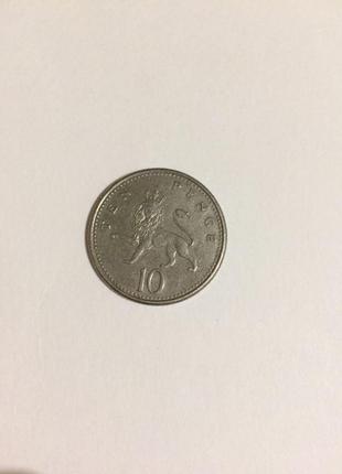 Продам монету великобританія 1992 р. єлизавета 21 фото