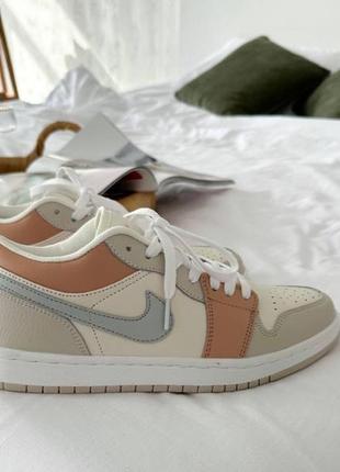 Air jordan 1 low mild grey brown