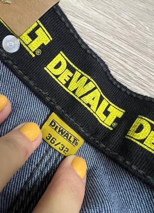 Чоловічі робочі штани джинси dewalt cordura 36x32 нові9 фото