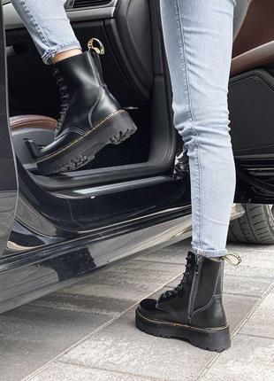 Жіночі ботинки - jadon platform leather8 фото
