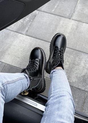 Жіночі ботинки - jadon platform leather12 фото