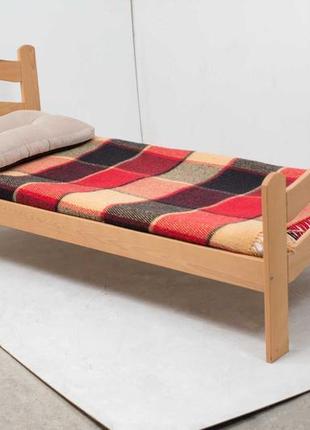 Ляжко paris ліжко ліжко ліжко дерев'яна бук підліткова 80х190 см2 фото