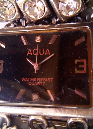 Годинник наручний aqua з браслетом2 фото