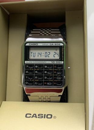 Годинник рідкісний касіо ретрокрим японія casio ca 602 retro japa