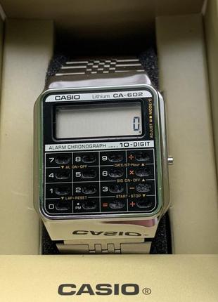 Годинник рідкісний касіо ретрокрим японія casio ca 602 retro japa4 фото