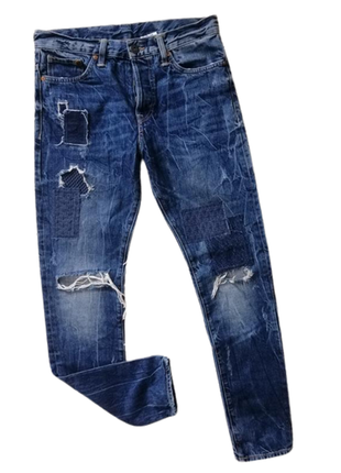 Стильные рваные мужские джинсы h&amp;m 29/32 в отличном состоянии