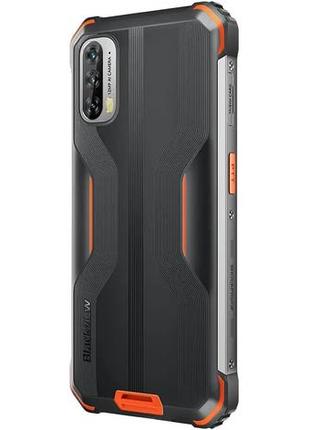 Захищений смартфон blackview bv7100 6/128gb 13 000 маг orange4 фото