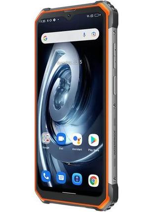 Захищений смартфон blackview bv7100 6/128gb 13 000 маг orange2 фото