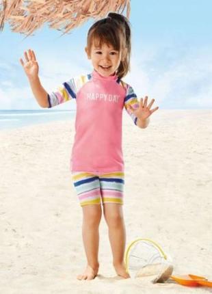 Пляжний купальний костюм lupilu для дівчинки