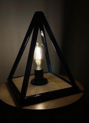 Світильник настільний, світильник у стилі лофт3 фото